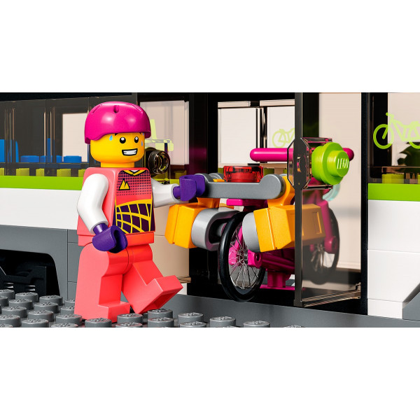 Фото - Конструктор LEGO City Trains Пасажирський потяг-експрес (60337)