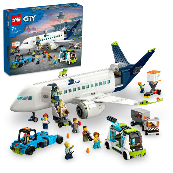 Фото - Конструктор LEGO City Пассажирский самолет (60367) Фото - Конструктор LEGO City Пассажирский самолет (60367)
