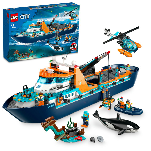Фото - Конструктор LEGO City Арктический исследовательский корабль (60368)