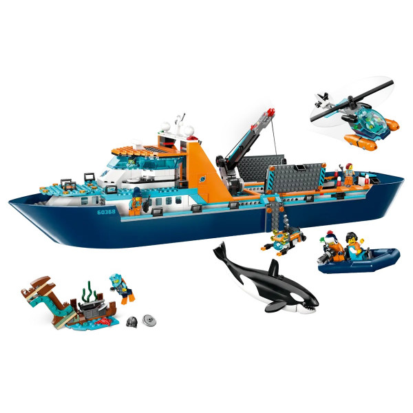 Фото - Конструктор LEGO City Арктический исследовательский корабль (60368)