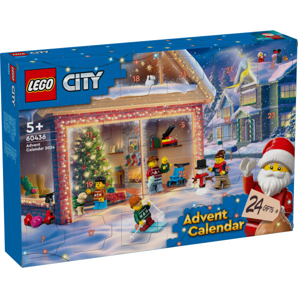 Фото - Конструктор LEGO City Адвент календар 2024 (60436)