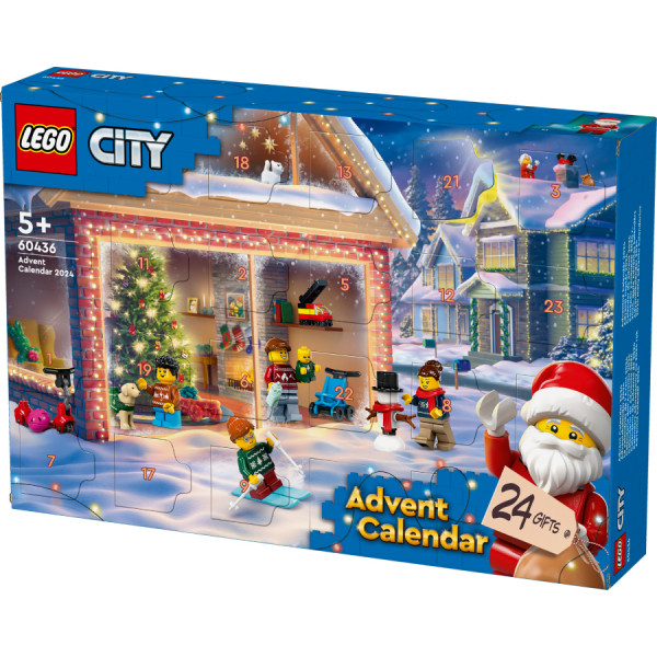 Фото - Конструктор LEGO City Адвент календар 2024 (60436)