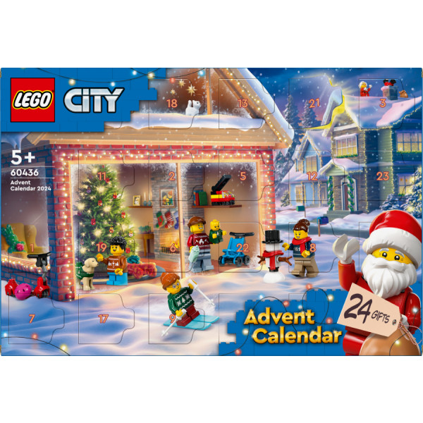 Фото - Конструктор LEGO City Адвент календар 2024 (60436)