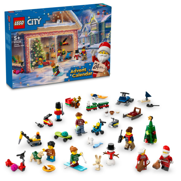 Фото - Конструктор LEGO City Адвент календар 2024 (60436)