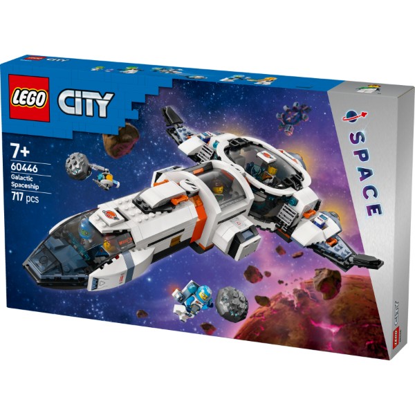 Фото - Конструктор LEGO City Модульный галактический звездолет (60446)