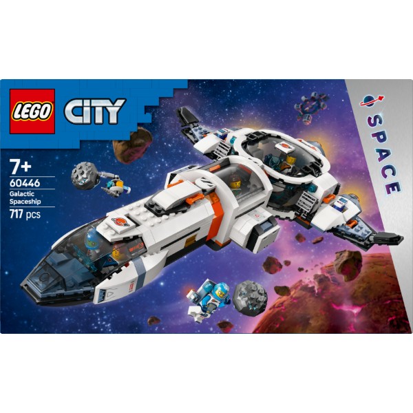 Фото - Конструктор LEGO City Модульный галактический звездолет (60446)