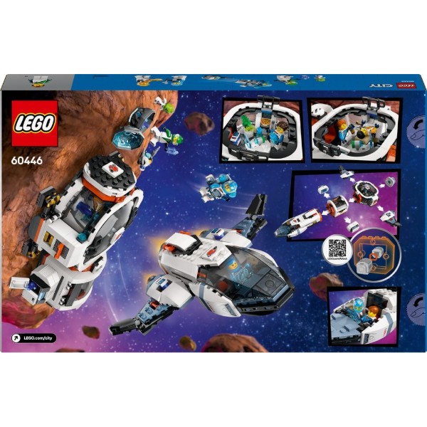 Фото - Конструктор LEGO City Модульный галактический звездолет (60446)