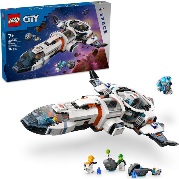 Фото - Конструктор LEGO City Модульный галактический звездолет (60446) Фото - Конструктор LEGO City Модульный галактический звездолет (60446)