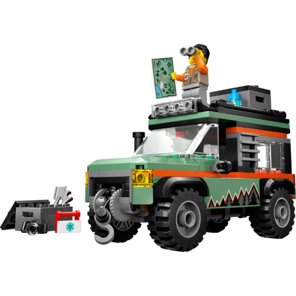 Фото - Конструктор LEGO City Позашляхова гірська вантажівка 4x4 (60447)