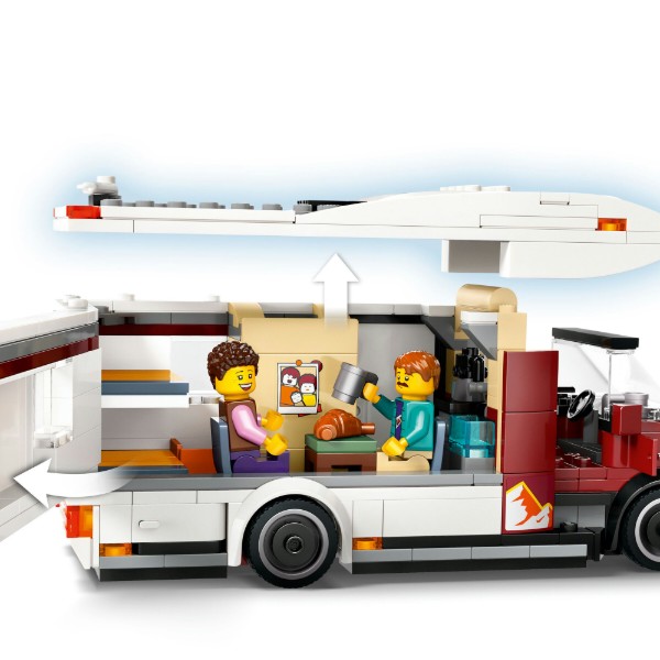 Фото - Конструктор LEGO City Приключенческий дом на колесах для отпуска (60454)