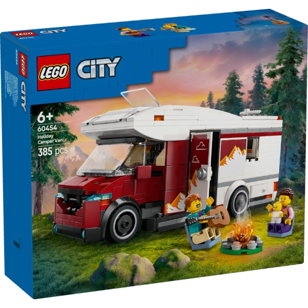 Фото - Конструктор LEGO City Приключенческий дом на колесах для отпуска (60454)