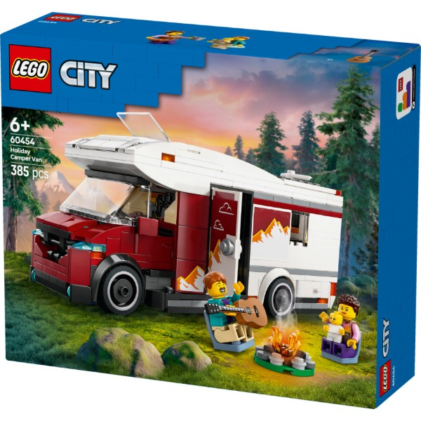 Фото - Конструктор LEGO City Приключенческий дом на колесах для отпуска (60454)