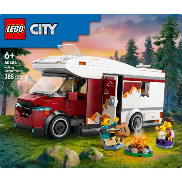 Фото - Конструктор LEGO City Приключенческий дом на колесах для отпуска (60454)