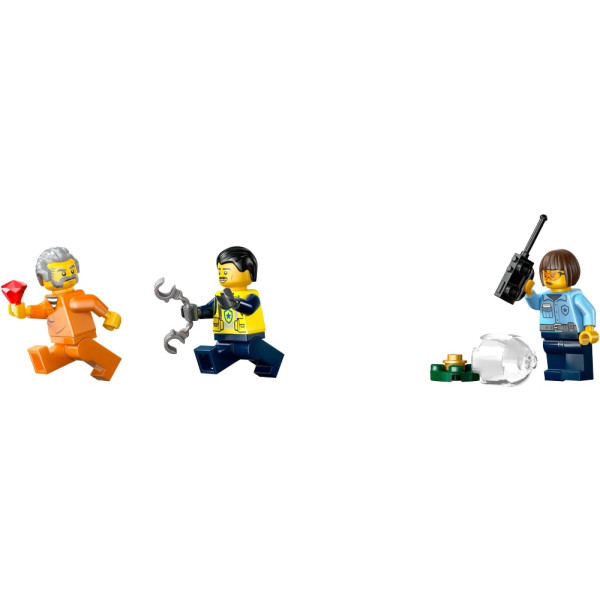 Фото - Конструктор LEGO City Переслідування на поліцейському катері (60456)