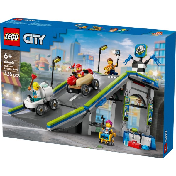 Фото - Конструктор LEGO City Никаких ограничений: Автодром для гоночных автомобилей (60460)
