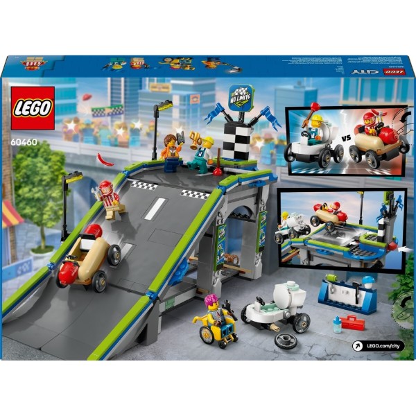 Фото - Конструктор LEGO City Никаких ограничений: Автодром для гоночных автомобилей (60460)