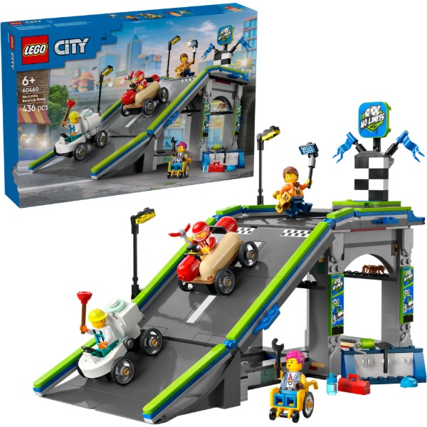 Фото - Конструктор LEGO City Никаких ограничений: Автодром для гоночных автомобилей (60460)