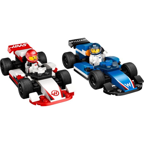 Фото - Конструктор LEGO City Автомобили для гонки F1® команд Williams Racing и Haas F1® (60464)