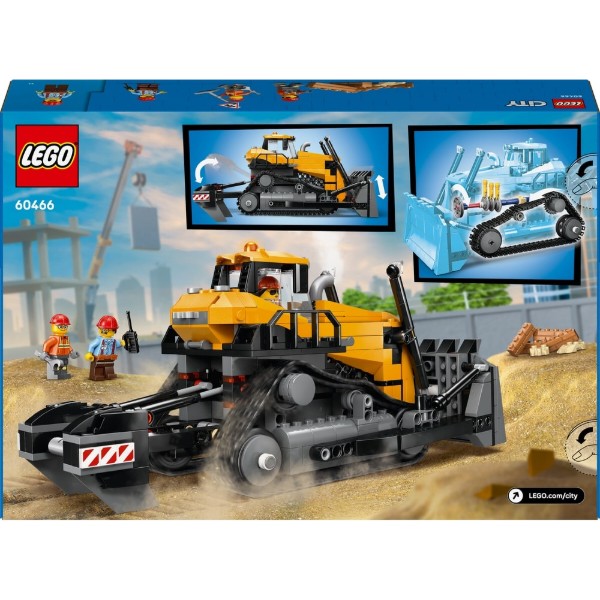Фото - Конструктор LEGO City Жовтий бульдозер (60466)