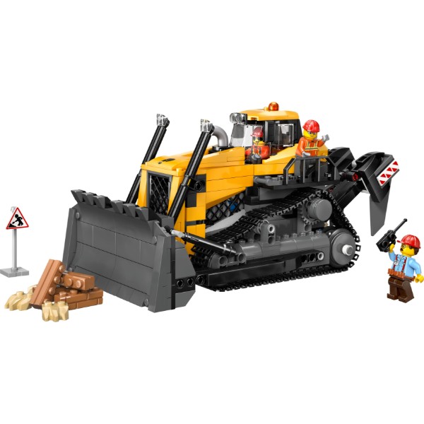 Фото - Конструктор LEGO City Жовтий бульдозер (60466)