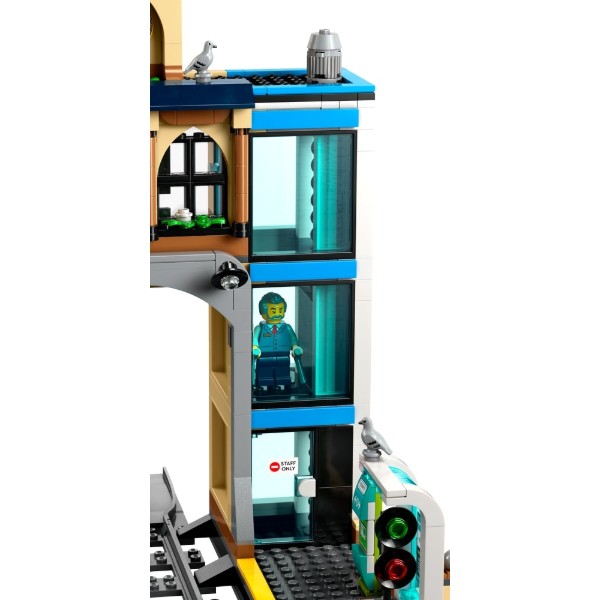 Фото - Конструктор LEGO City Центральный железнодорожный вокзал (60469)