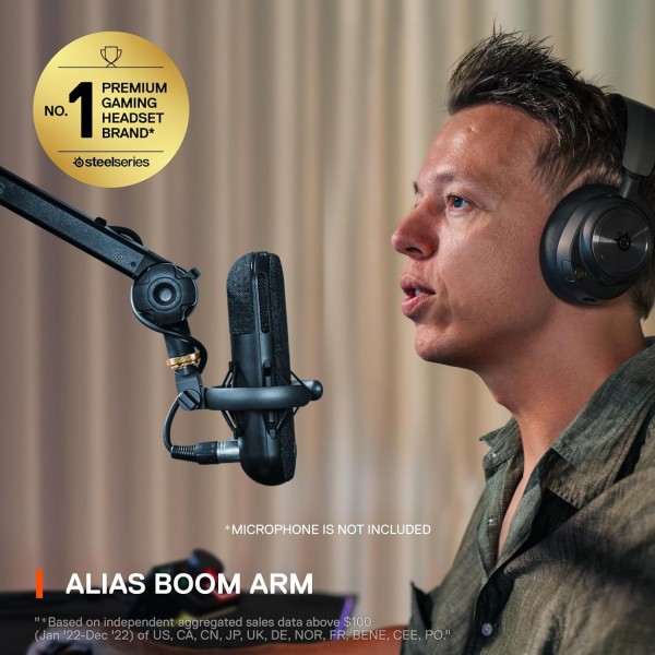 Фото - Держатель для микрофона SteelSeries Alias/Alias Pro Boom Arm (60474)
