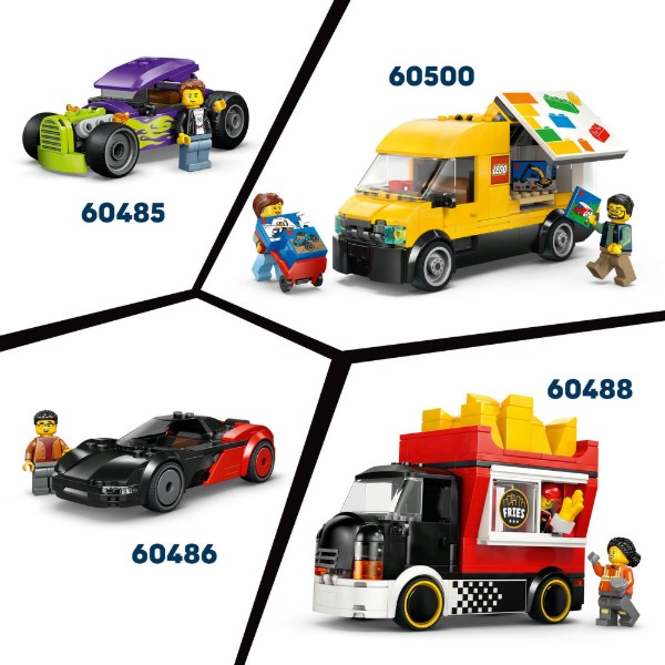 Фото - Конструктор LEGO  City Поліцейський фургон для перевезення в'язнів (60479)