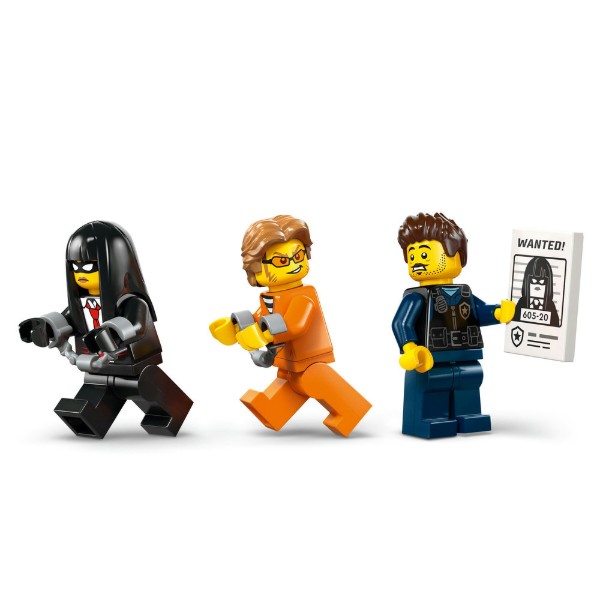 Фото - Конструктор LEGO  City Поліцейський фургон для перевезення в'язнів (60479)