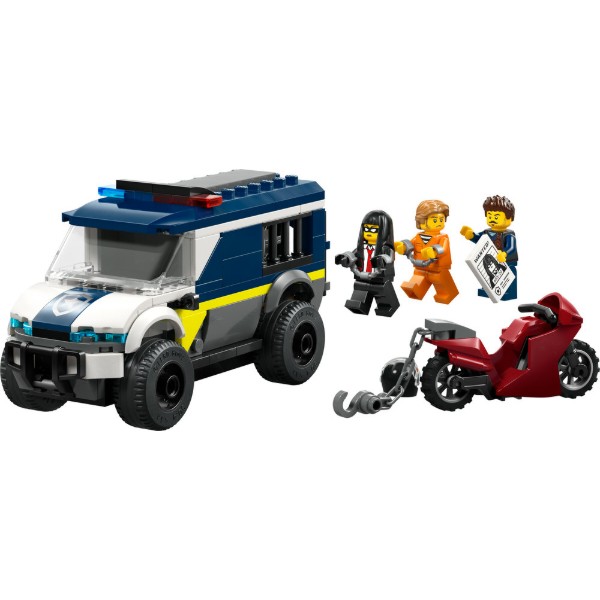 Фото - Конструктор LEGO  City Поліцейський фургон для перевезення в'язнів (60479)