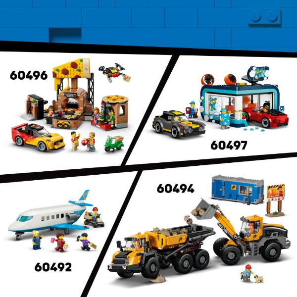 Фото - Конструктор LEGO  City Тунельна автомийка (60497)