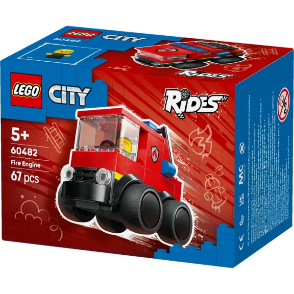 Фото - Конструктор LEGO City Машинки — Пожарная машина (60482)