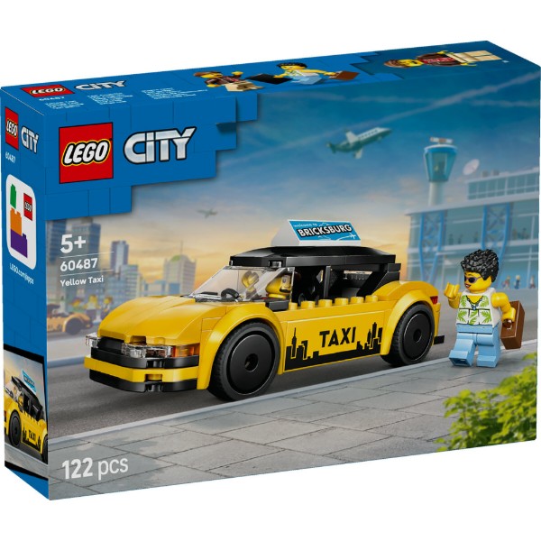 Фото - Конструктор LEGO  City Жовте таксі (60487)