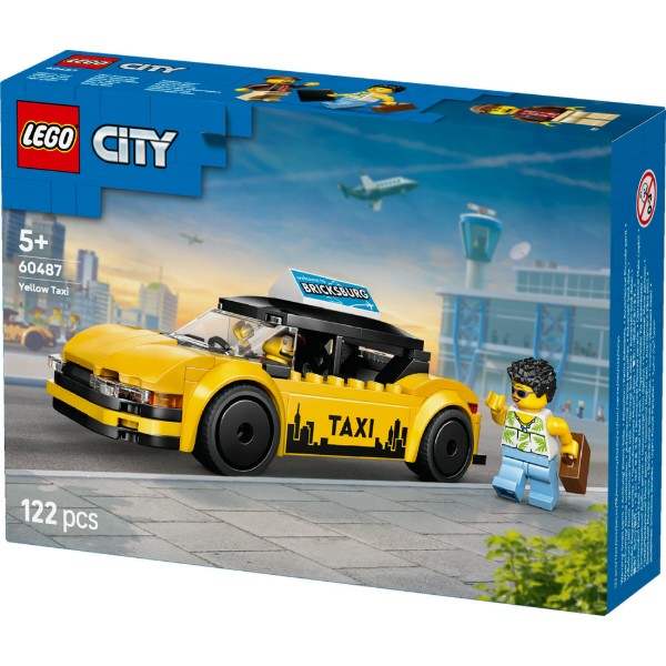 Фото - Конструктор LEGO  City Жовте таксі (60487)