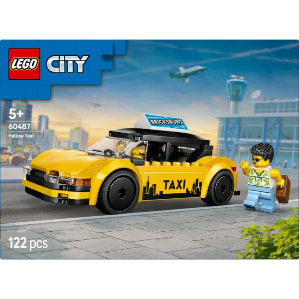 Фото - Конструктор LEGO  City Жовте таксі (60487)