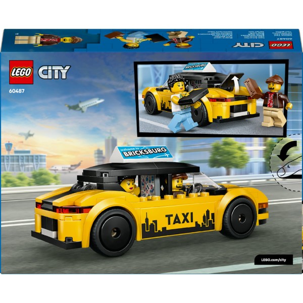 Фото - Конструктор LEGO  City Жовте таксі (60487)