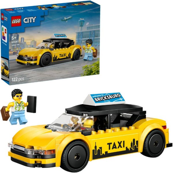 Фото - Конструктор LEGO  City Жовте таксі (60487)
