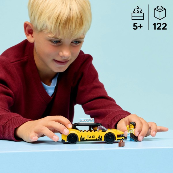 Фото - Конструктор LEGO  City Жовте таксі (60487)