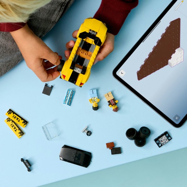 Фото - Конструктор LEGO  City Жовте таксі (60487)