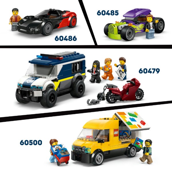 Фото - Конструктор LEGO  City Вантажівка з картоплею фрі (60488)