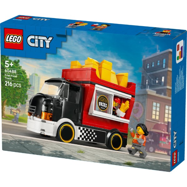 Фото - Конструктор LEGO  City Вантажівка з картоплею фрі (60488)