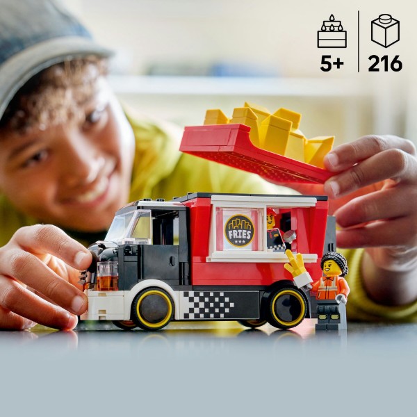 Фото - Конструктор LEGO  City Вантажівка з картоплею фрі (60488)