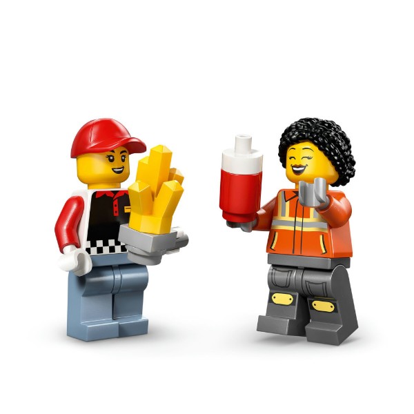 Фото - Конструктор LEGO  City Вантажівка з картоплею фрі (60488)