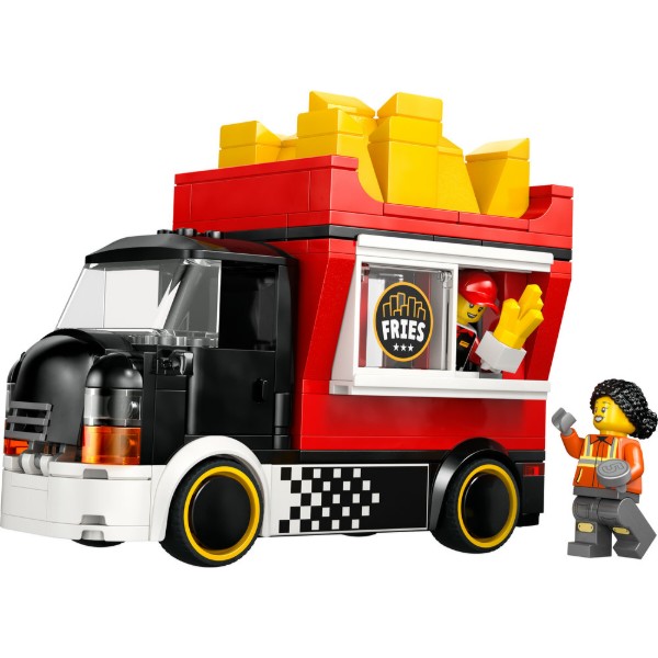 Фото - Конструктор LEGO  City Вантажівка з картоплею фрі (60488)