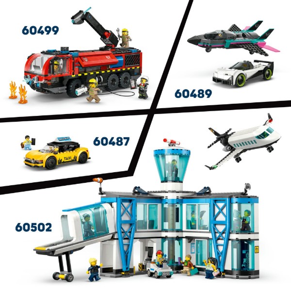 Фото - Конструктор LEGO  City Жовте таксі (60487)