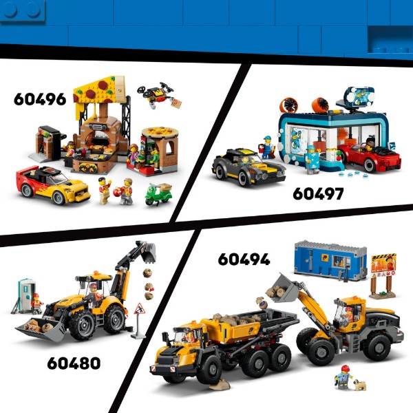 Фото - Конструктор LEGO  City Тунельна автомийка (60497)