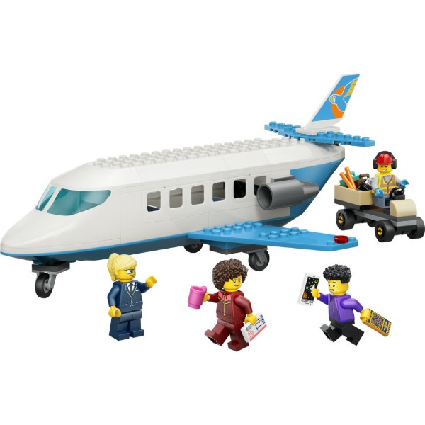 Фото - Конструктор LEGO City Пасажирський літак (60492)