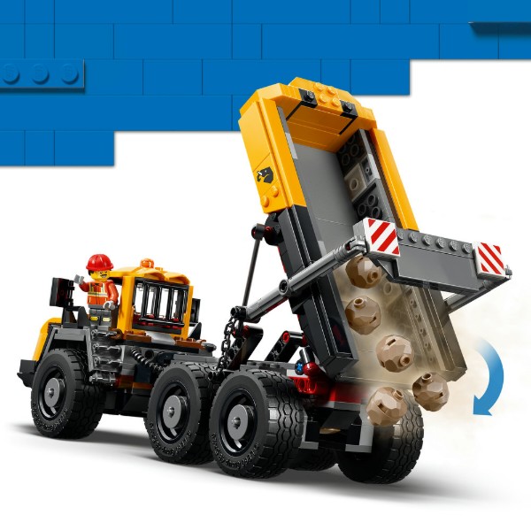 Фото - Конструктор LEGO  City Самоскид і фронтальний ковшовий навантажувач (60494)