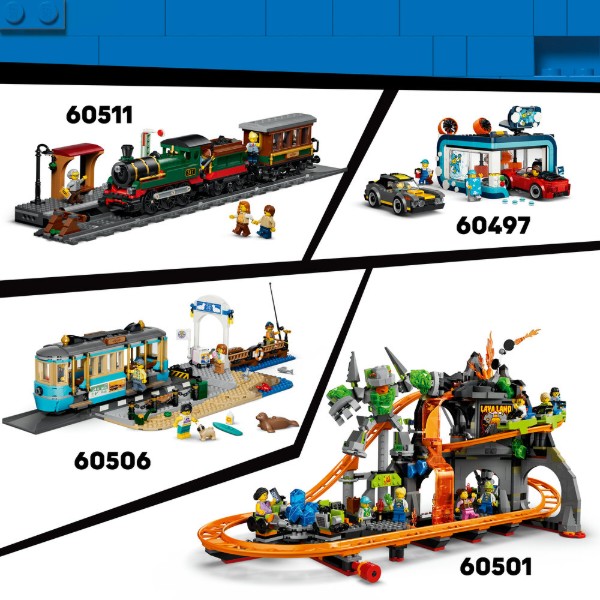 Фото - Конструктор LEGO  City Тунельна автомийка (60497)