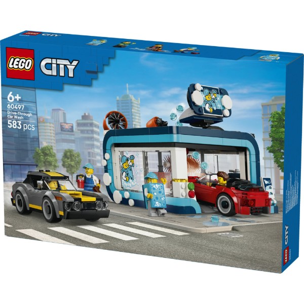 Фото - Конструктор LEGO  City Тунельна автомийка (60497)