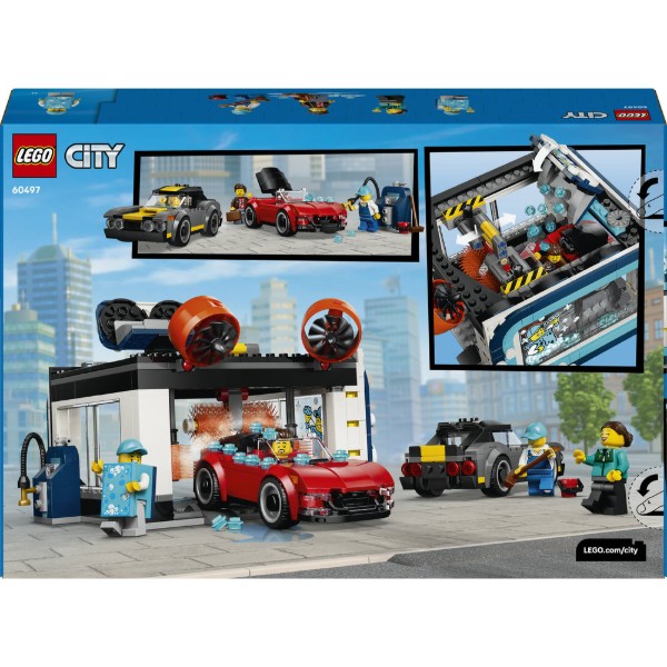 Фото - Конструктор LEGO  City Тунельна автомийка (60497)